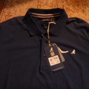 Kangol Heritage Navy Slim Fit Polo, NWT